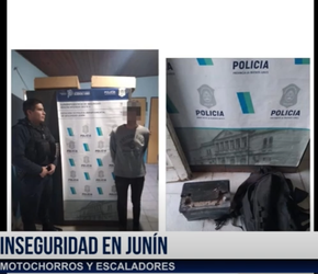 ATRAPARON A UN LADRÓN CASI EN EL MOMENTO