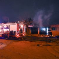 Voraz incendio consumió una vivienda de Junín