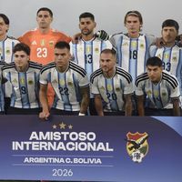 Sin Messi, Argentina goleó a Bolivia en el primer amistoso de la fecha FIFA