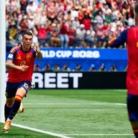 España goleó a Austria y se medirá con Portugal en los octavos de final