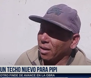Avanza la campaña solidaria de UN TECHO NUEVO PARA PIPI.