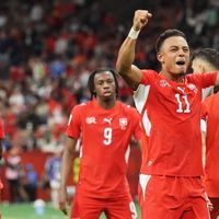 La selección de Suiza eliminó a Argelia y avanzó a los octavos de final