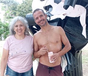 Restauran la escultura “Sin Palabras"