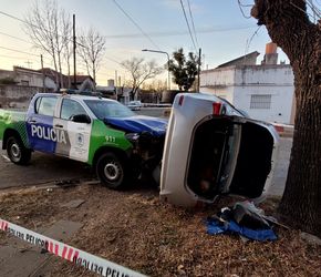 Choque y vuelco en Primera Junta y Tucumán