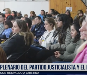 PLENARIO DEL PARTIDO JUSTICIALISTA Y FDT