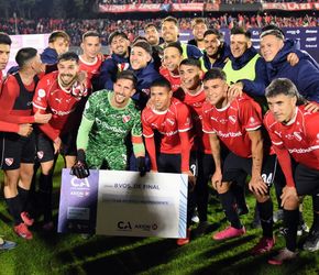 Independiente venció a Unión y avanzó a los octavos de final
