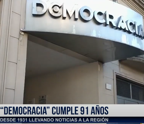 DEMOCRACIA CUMPLIÓ 91 AÑOS