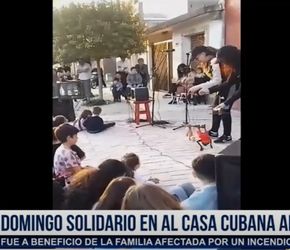 DOMINGO SOLIDARIO EN LA CASA CUBANA AGENTINA