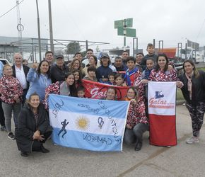 Junín recibió al campeón Uriel Muñoz