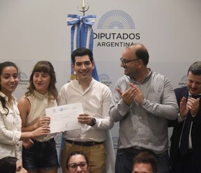 La Cámara de Diputados reconoció el trabajo de la ONG juninense AmbientArg