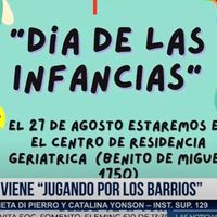 Se viene JUGANDO POR LOS BARRIOS ! @jugandoporlosbarrios Julieta Di Pierro y Catalina Yonson