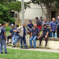 Continúa la medida de fuerza de los trabajadores de Obras Sanitarias