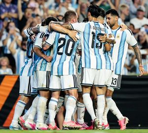 Argentina se impuso a Islandia en el partido previo al inicio del Mundial