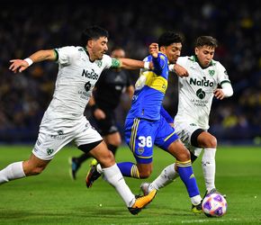 Sarmiento cayó con Boca Juniors en La Bombonera