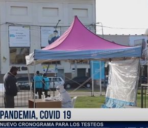 DESCENSO EN CASOS POSITIVOS DE COVID 19.