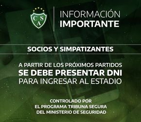 Nuevas medidas en el ingreso a los partidos