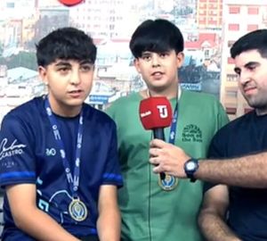 Benjamín Benazzo y Constantino  Castro, campeones Sub-14