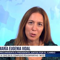 Entrevista a María Eugenia Vidal